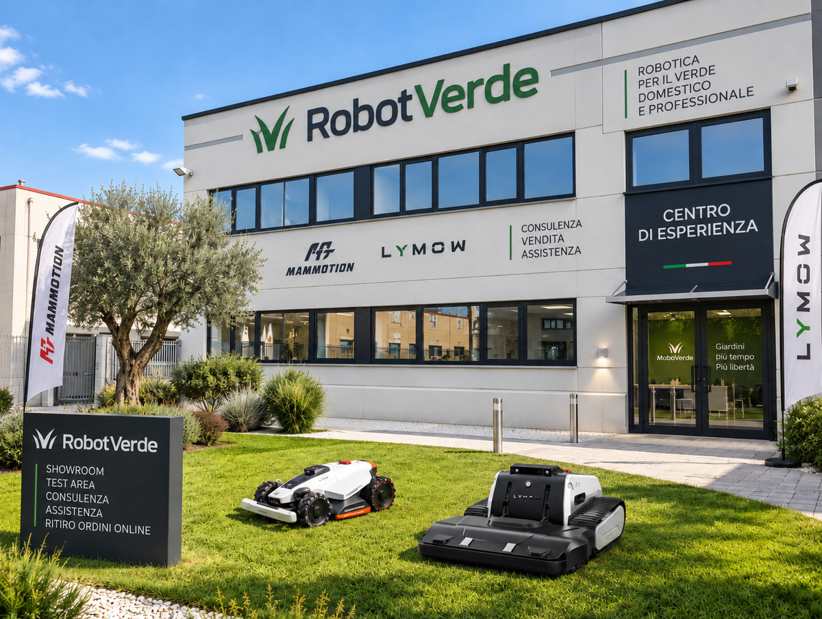 RobotVerde apre il suo primo Centro di Esperienza e Consulenza per la Robotica del Verde
